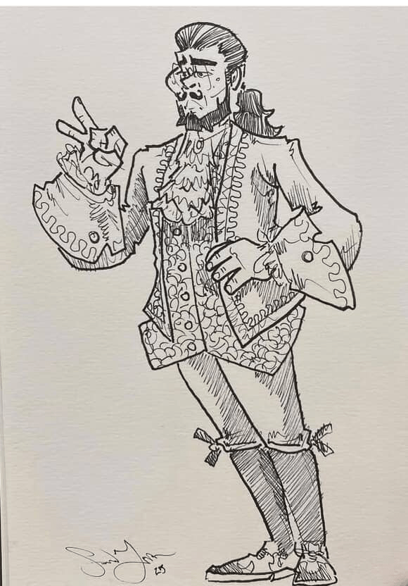 Sam Jack Costume art