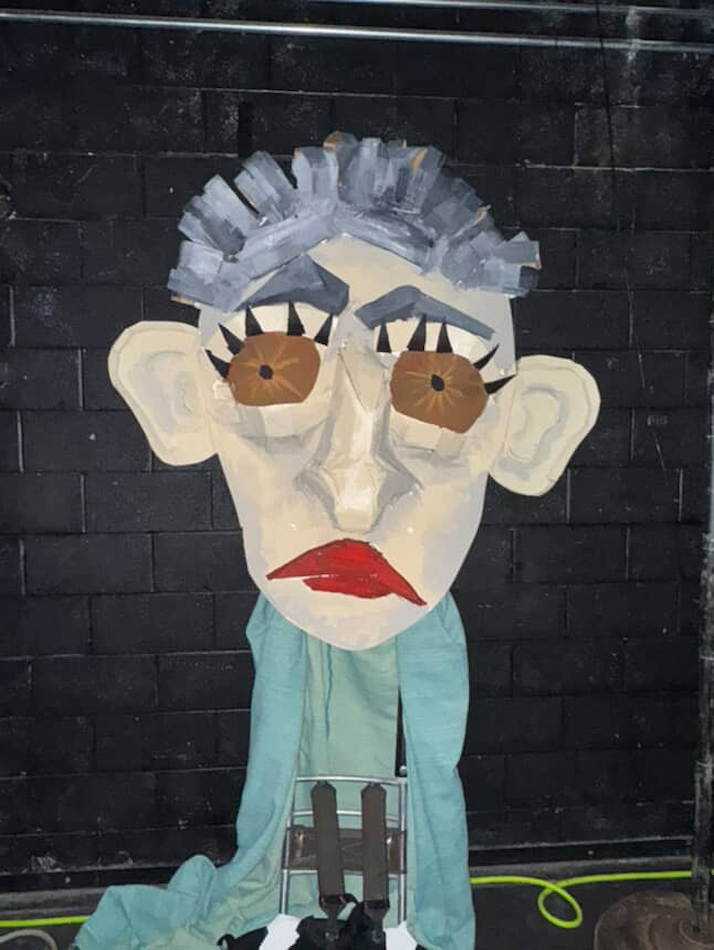 Sideways Puppet