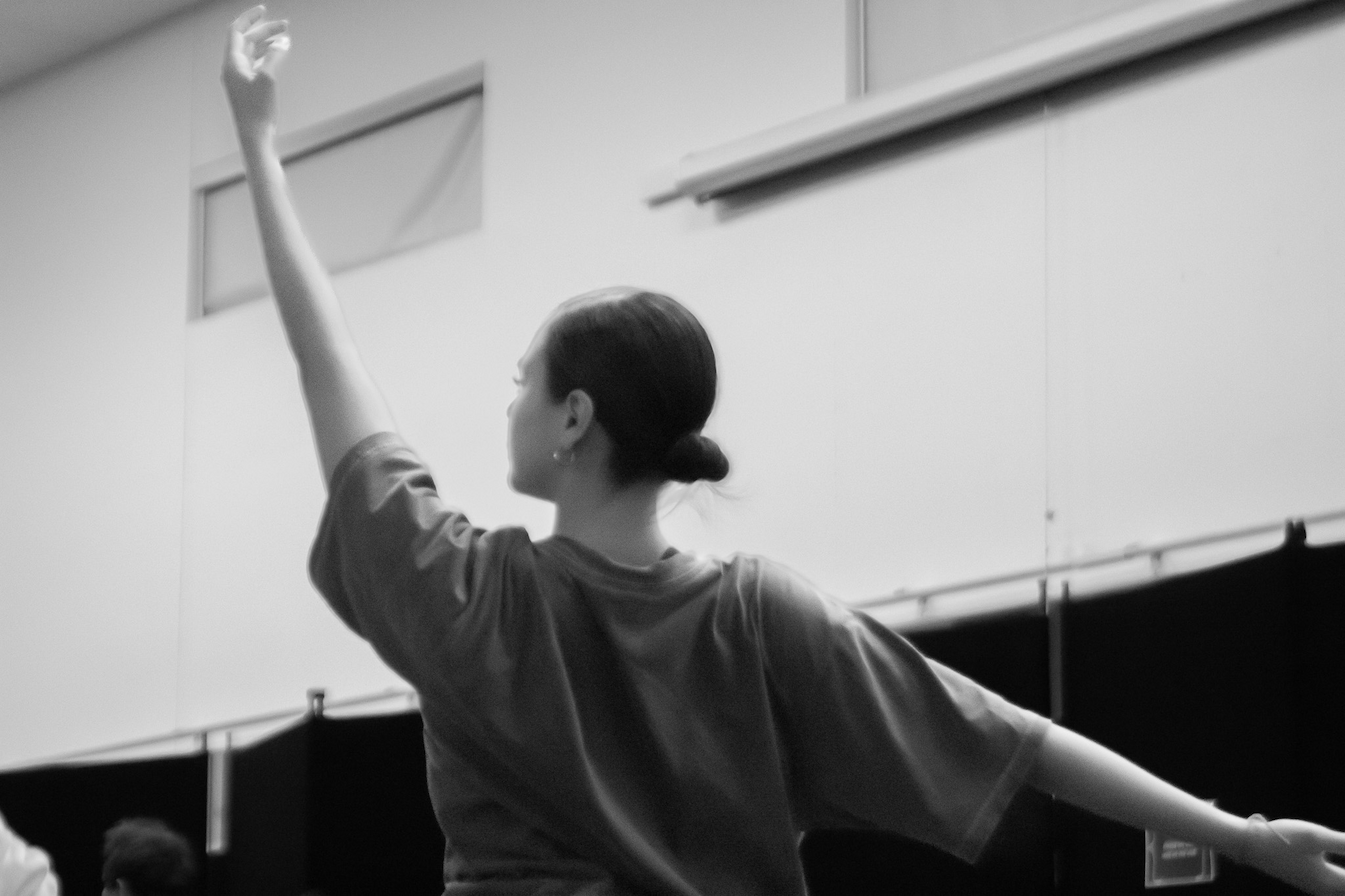 Black and White Dancer- SkyeKat Photography