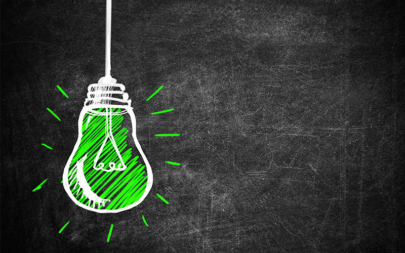 Green Lightbulb