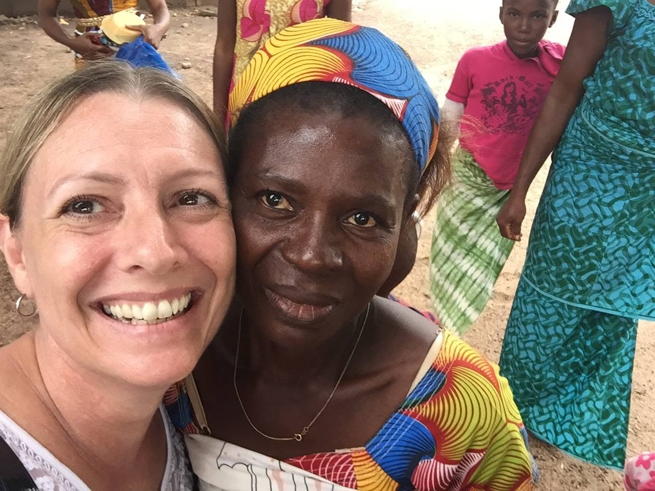 Annaliese and her close friend, Rosalie, from a return visit in 2017.