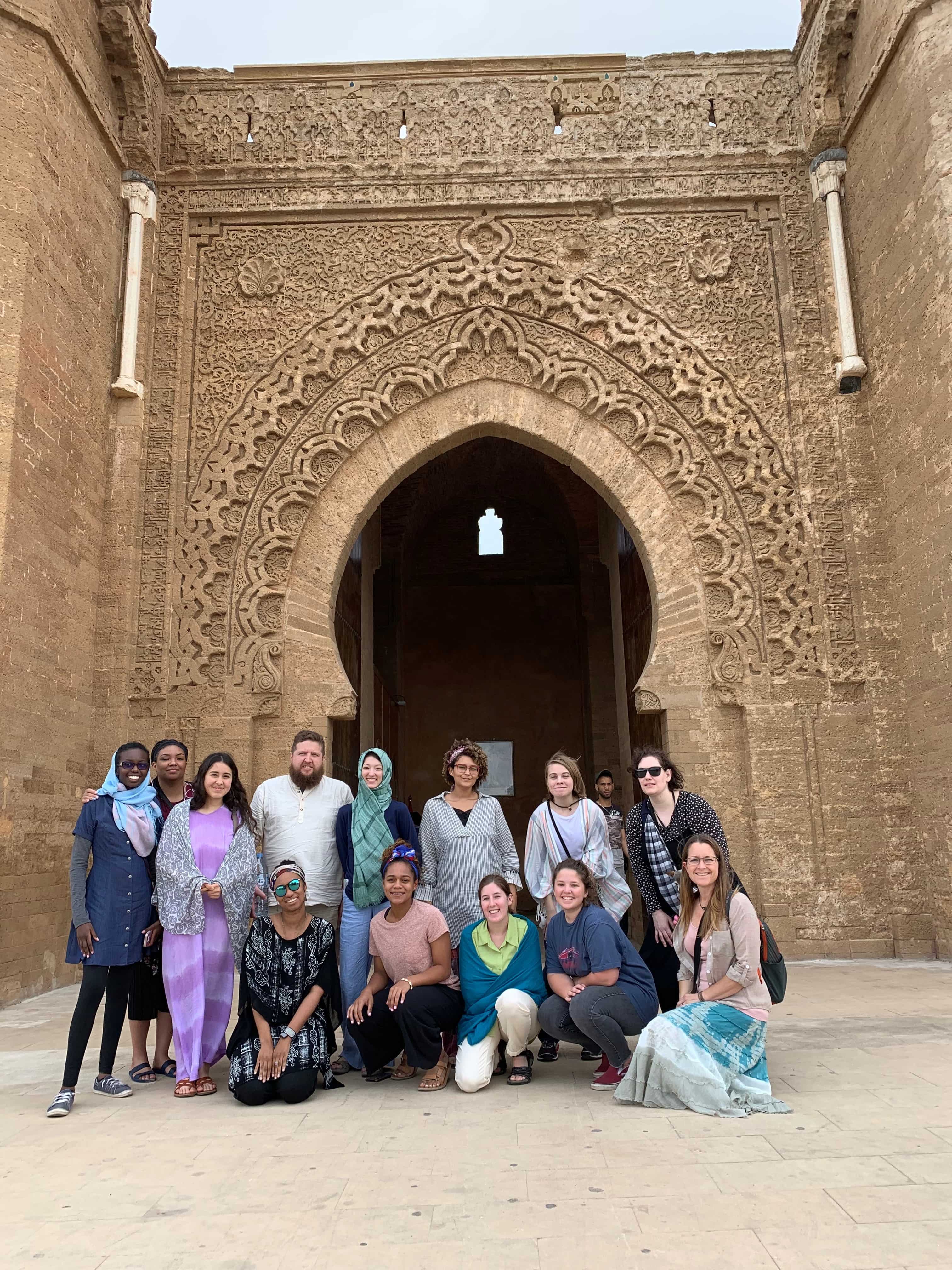 A group of Peace Corps Volunteers stationed in Morocco