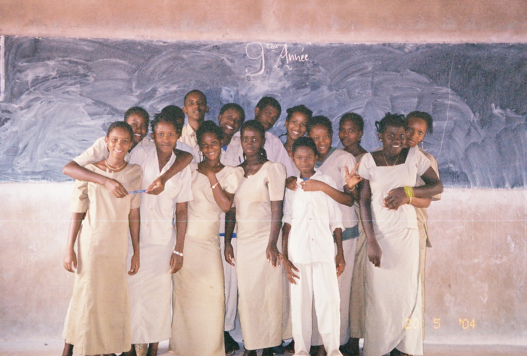 A group of young adults.