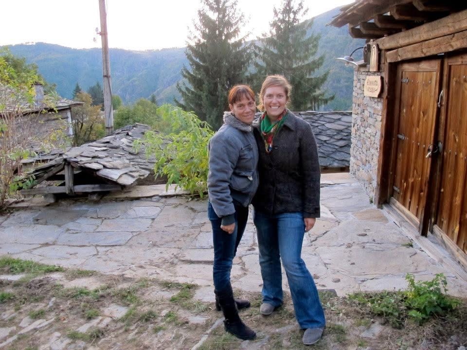 Katie Van Natta and her best friend, Kostadinka, a Bulgarian Host Country National