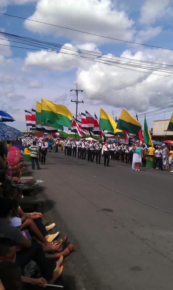 A parade in Costa Rica