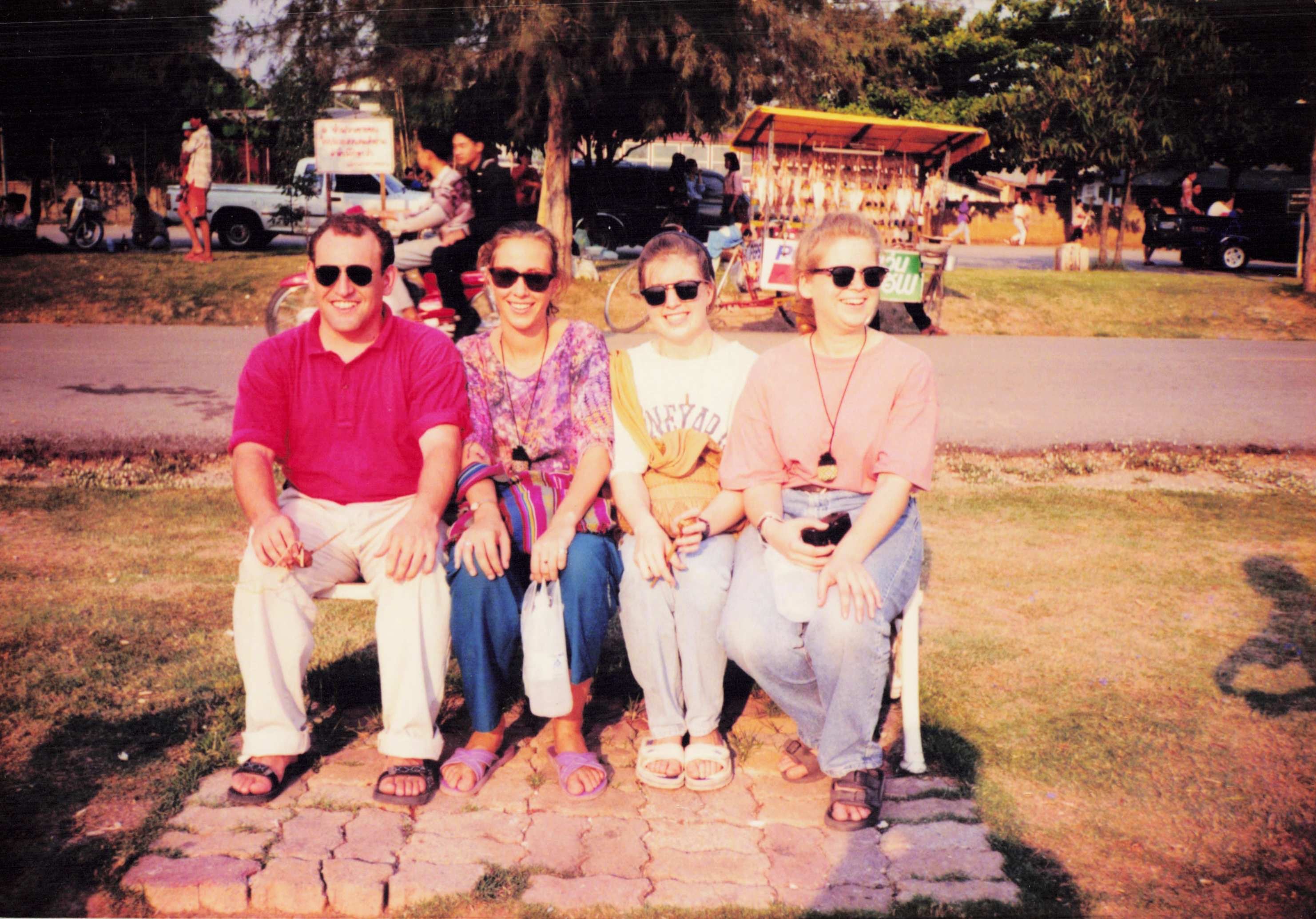 Dr. Baysden and other Peace Corps Volunteers