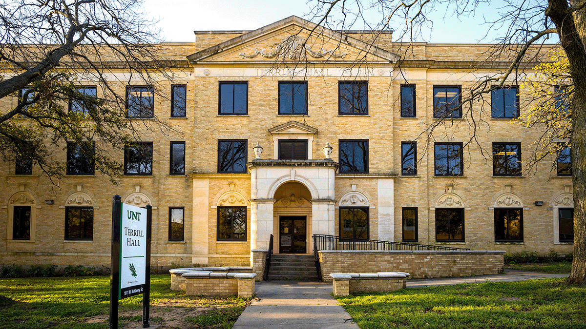 Outside of Terrill Hall