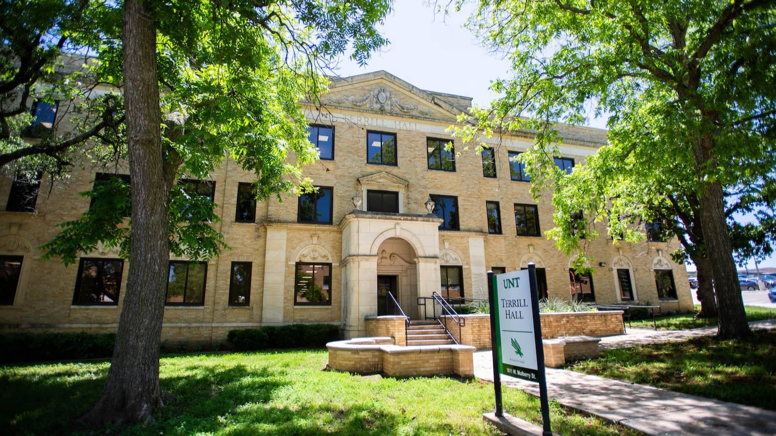 Picture of the outside of Terrill Hall