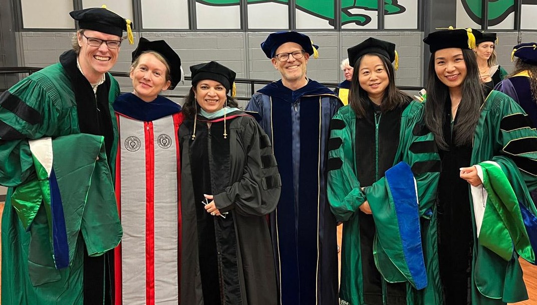 Group of Ph.D. students 
